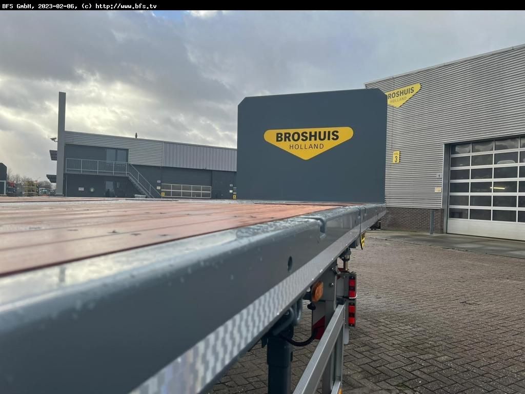 Broshuis Telesattel 1x ausziehbar 3-Achs Telesattel Leich - نصف مقطورة مسطحة: صور 3 Broshuis Telesattel 1x ausziehbar 3-Achs Telesattel Leich - نصف مقطورة مسطحة: صور 3
