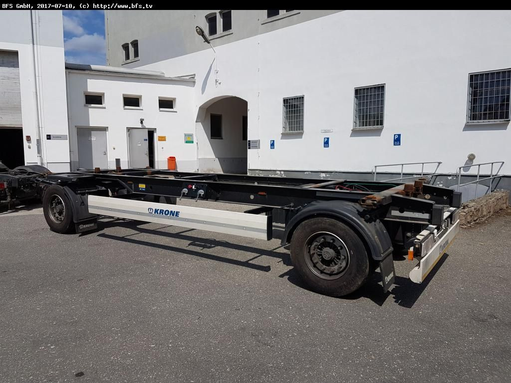 Krone Lafette AZ 18E BDF Lafette - شاحنات الحاويات / جسم علوي قابل للتغيير مقطورة: صور 2 Krone Lafette AZ 18E BDF Lafette - شاحنات الحاويات / جسم علوي قابل للتغيير مقطورة: صور 2