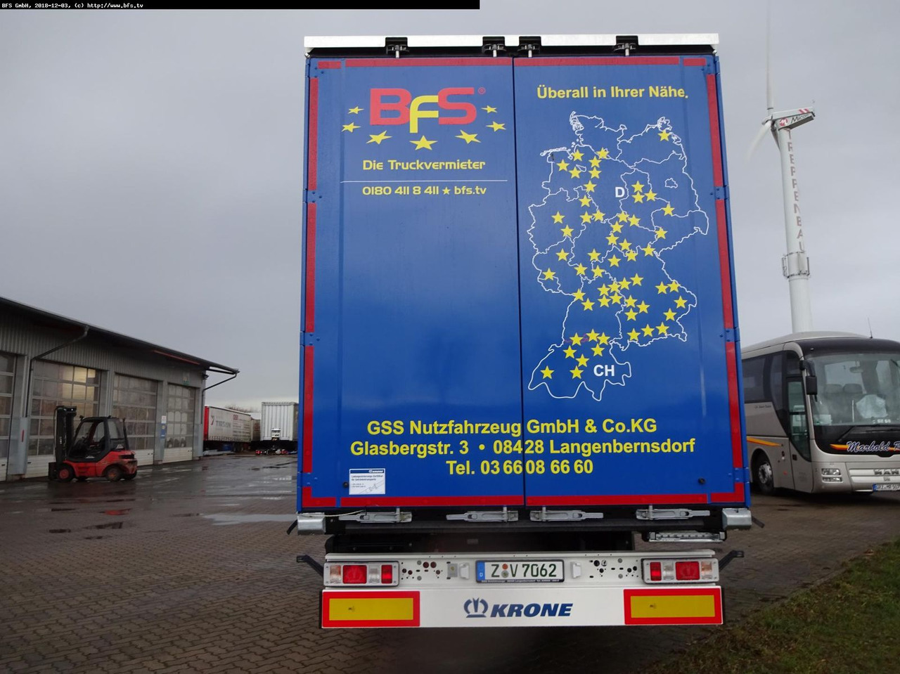 Krone Sattelauflieger SDP 27 eLB4-CS Krone, Schiebever - الخيمة نصف مقطورة: صور 2 Krone Sattelauflieger SDP 27 eLB4-CS Krone, Schiebever - الخيمة نصف مقطورة: صور 2