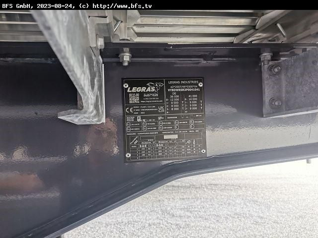 Legras Schubboden FMA SEITENTÜRER, 88 m³ - أرضية المشي نصف مقطورة: صور 2 Legras Schubboden FMA SEITENTÜRER, 88 m³ - أرضية المشي نصف مقطورة: صور 2