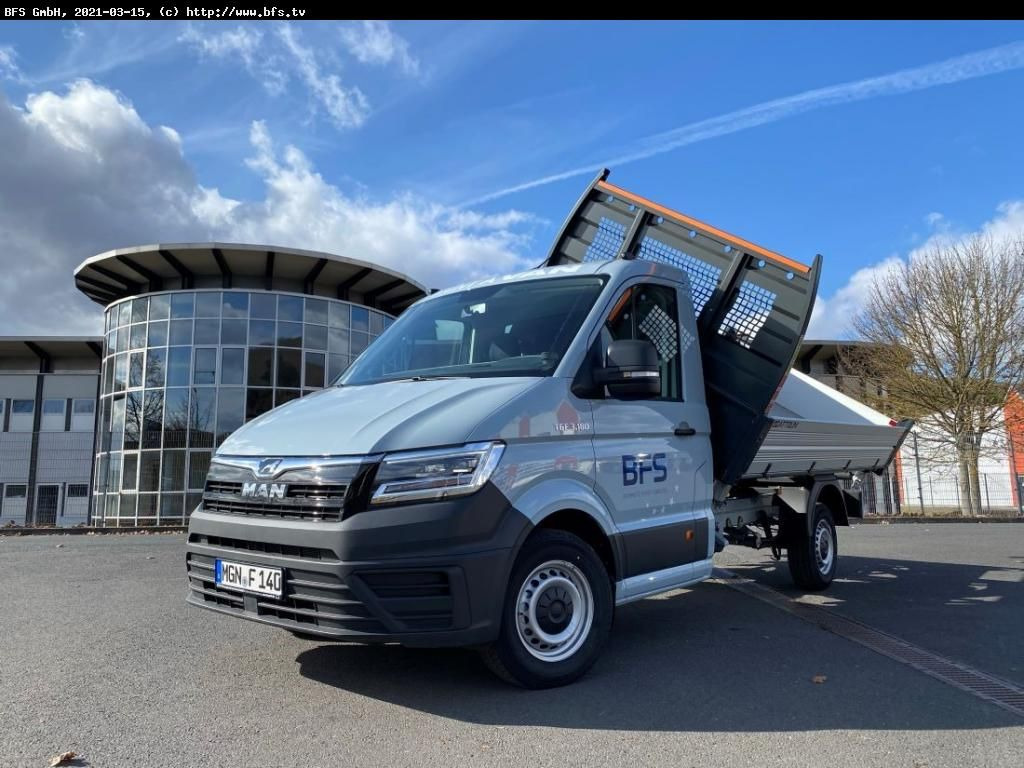 MAN TGE 3.180 4x2 F SB Dreiseitenkipper - قلاب صغير: صور 1 MAN TGE 3.180 4x2 F SB Dreiseitenkipper - قلاب صغير: صور 1