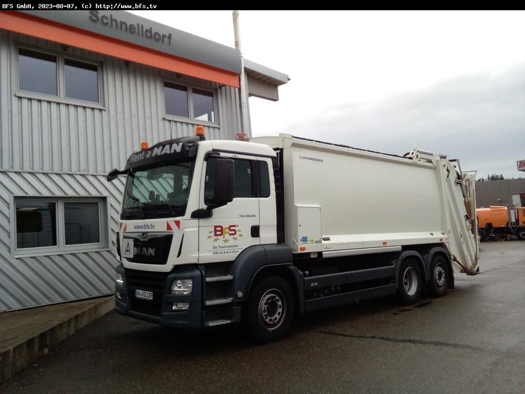 MAN TGS 28.320 6x2-4 BL HS UL Olympus 23 - Euro Max - شاحنة القمامة: صور 1 MAN TGS 28.320 6x2-4 BL HS UL Olympus 23 - Euro Max - شاحنة القمامة: صور 1