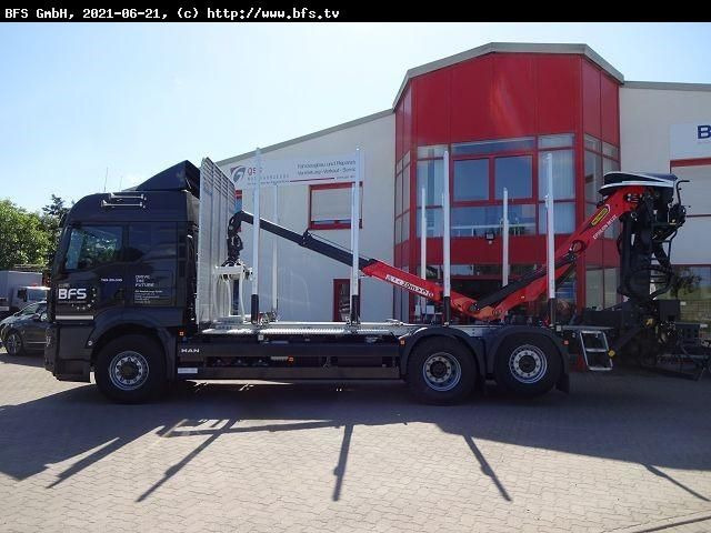 MAN TGS (TG3) 26.510 6x4H-4 BL CH Kurzholz Bio Öl - شاحنة قطع الأشجار: صور 2 MAN TGS (TG3) 26.510 6x4H-4 BL CH Kurzholz Bio Öl - شاحنة قطع الأشجار: صور 2