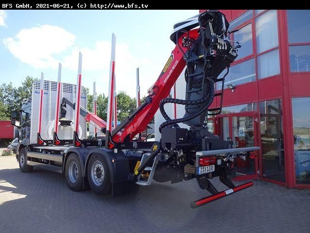 MAN TGS (TG3) 26.510 6x4H-4 BL CH Kurzholz Bio Öl - شاحنة قطع الأشجار: صور 3 MAN TGS (TG3) 26.510 6x4H-4 BL CH Kurzholz Bio Öl - شاحنة قطع الأشجار: صور 3