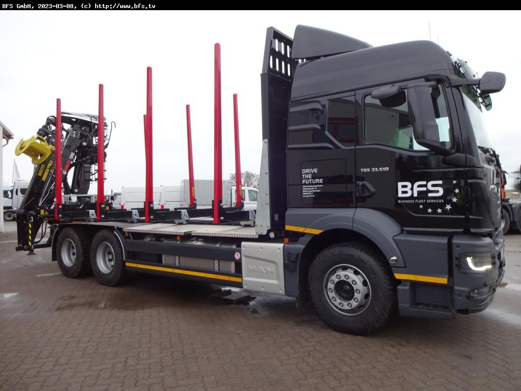 MAN TGS (TG3) 33.510 6x4 BL CH - شاحنة قطع الأشجار: صور 2 MAN TGS (TG3) 33.510 6x4 BL CH - شاحنة قطع الأشجار: صور 2