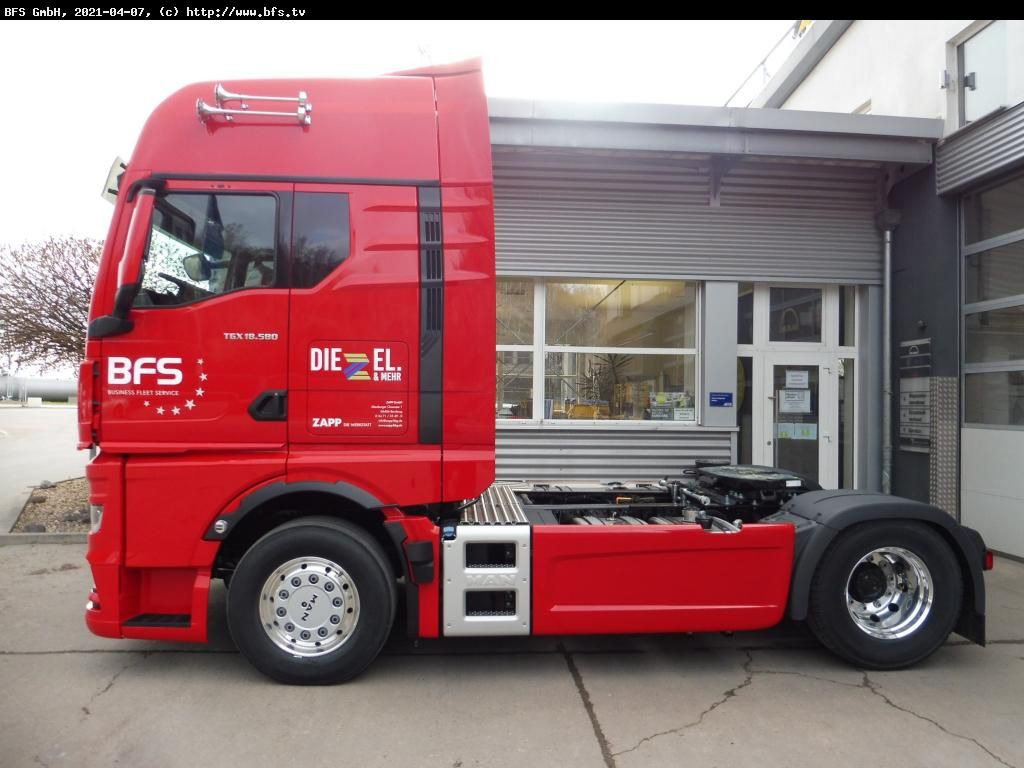 MAN TGX (TG3) 18.580 4x2 BL SA Kipphydraulik GX - شاحنة جرار: صور 4 MAN TGX (TG3) 18.580 4x2 BL SA Kipphydraulik GX - شاحنة جرار: صور 4