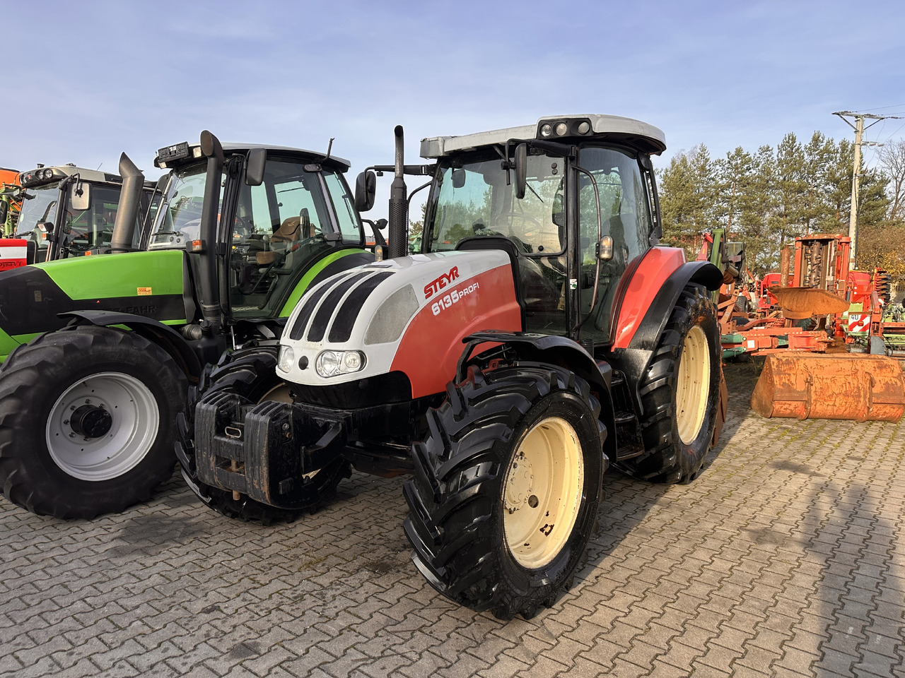 STEYR 6135 PROFI - جرار: صور 1 STEYR 6135 PROFI - جرار: صور 1