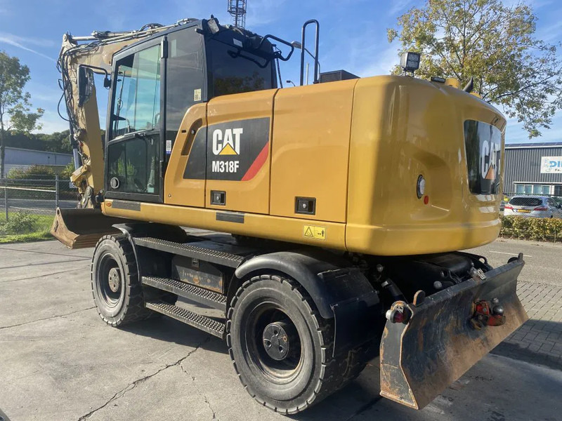 Caterpillar M318F VA-giek hydraulische snelwissel CW30, airco - حفارة على عجلات: صور 4 Caterpillar M318F VA-giek hydraulische snelwissel CW30, airco - حفارة على عجلات: صور 4