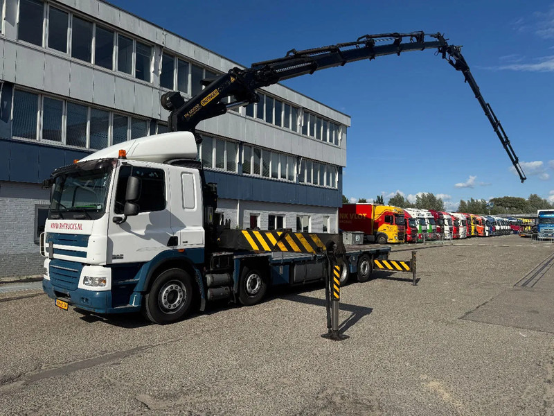 DAF CF 85.410 8X2 EURO 5 PALFINGER PK60002 + FLY JIB + REMOTE + TWISTLOCKS - شاحنة كرين: صور 2 DAF CF 85.410 8X2 EURO 5 PALFINGER PK60002 + FLY JIB + REMOTE + TWISTLOCKS - شاحنة كرين: صور 2