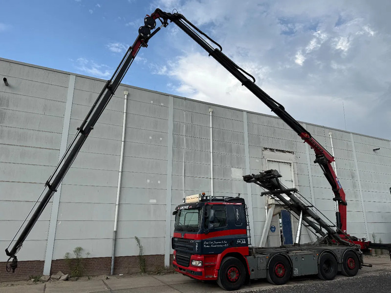 DAF CF 85.460 8X2 + YEAR 2016 HMF CRANE 2620-K4 + FLYJIB + WINCH + REMOTE - شاحنة - نظام الكابلات, شاحنة كرين: صور 3 DAF CF 85.460 8X2 + YEAR 2016 HMF CRANE 2620-K4 + FLYJIB + WINCH + REMOTE - شاحنة - نظام الكابلات, شاحنة كرين: صور 3
