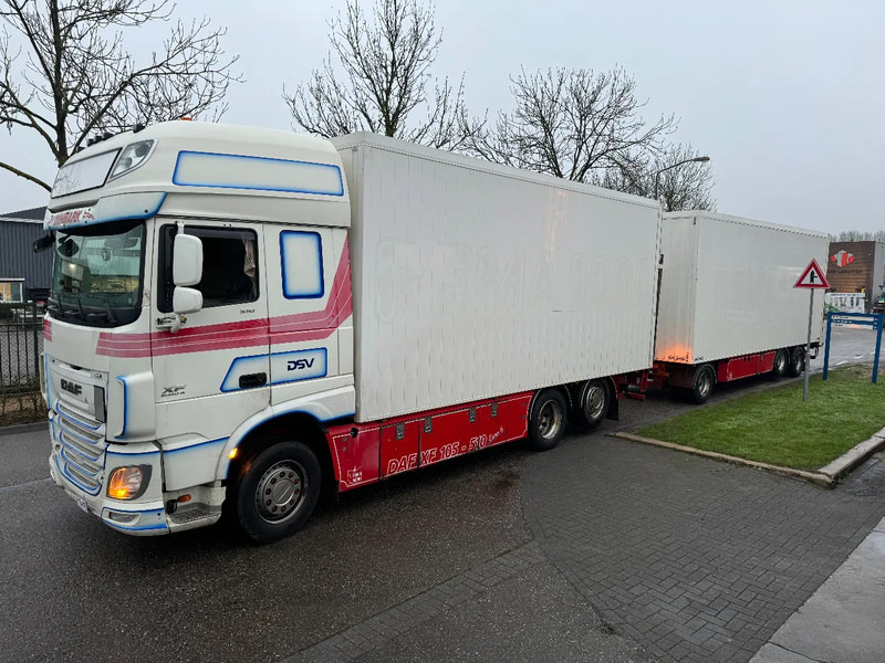 DAF XF 510 6X2 + KELBERG HANGER EURO 6 ZEPRO + REMOTE RETARDER - بصندوق مغلق شاحنة: صور 1 DAF XF 510 6X2 + KELBERG HANGER EURO 6 ZEPRO + REMOTE RETARDER - بصندوق مغلق شاحنة: صور 1