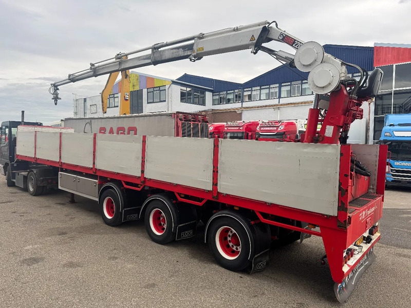 Floor FLO-17-30H2 + HIAB R220-F5 - نصف مقطورة مسطحة: صور 3 Floor FLO-17-30H2 + HIAB R220-F5 - نصف مقطورة مسطحة: صور 3