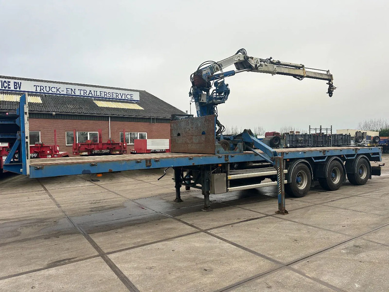 Floor MET HIAB R165-F2, LAATSTE 2 ASSEN GESTUURD - نصف مقطورة مسطحة: صور 1 Floor MET HIAB R165-F2, LAATSTE 2 ASSEN GESTUURD - نصف مقطورة مسطحة: صور 1