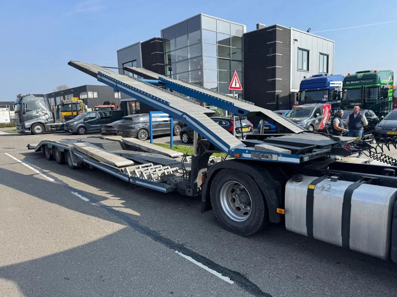 GS Meppel 3 AXLE - TRUCKTRANSPORTER - شاحنة نقل سيارات نصف مقطورة: صور 1 GS Meppel 3 AXLE - TRUCKTRANSPORTER - شاحنة نقل سيارات نصف مقطورة: صور 1