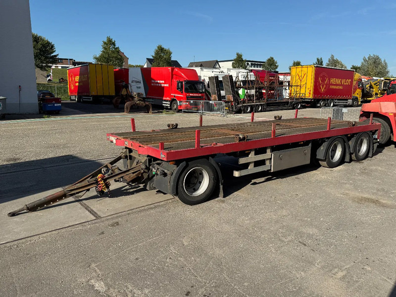 GS Meppel AC 2800 - 3 AXLE - SAF + LIFTING AXLE - مقطورات مسطحة: صور 1 GS Meppel AC 2800 - 3 AXLE - SAF + LIFTING AXLE - مقطورات مسطحة: صور 1