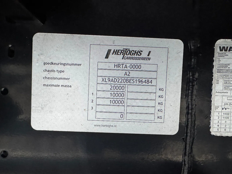 Hertoghs AC2 BPW AXLE SLIDING ROOF - مقطورة ستارة: صور 5 Hertoghs AC2 BPW AXLE SLIDING ROOF - مقطورة ستارة: صور 5