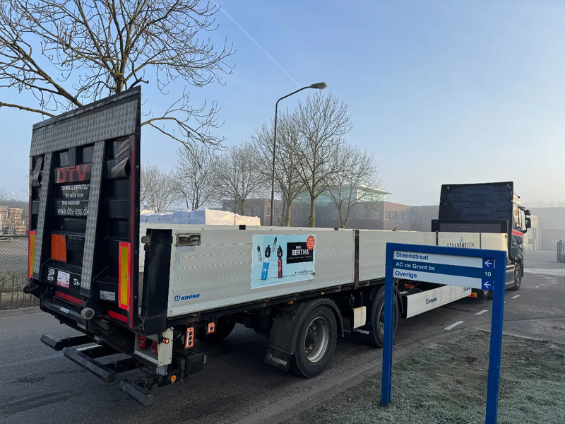 Krone SZ - 2 AXLE BPW + STEERING + ZEPRO Z 2500-150 MA LIFT - نصف مقطورة مسطحة: صور 2 Krone SZ - 2 AXLE BPW + STEERING + ZEPRO Z 2500-150 MA LIFT - نصف مقطورة مسطحة: صور 2