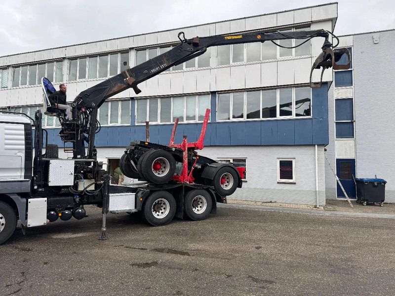 MAN TGS 33.480 6X4 + HIAB 251S.82 + TRAILER 2 AXLE KRAEMER - شاحنة قطع الأشجار, شاحنة كرين: صور 5 MAN TGS 33.480 6X4 + HIAB 251S.82 + TRAILER 2 AXLE KRAEMER - شاحنة قطع الأشجار, شاحنة كرين: صور 5