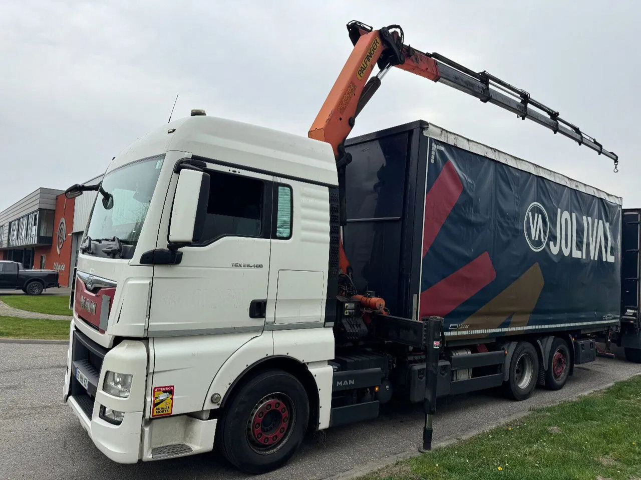 MAN TGX 26.480 6X2 - EURO 6 + PALFINGER PK20002 + RE - شاحنة كرين: صور 1 MAN TGX 26.480 6X2 - EURO 6 + PALFINGER PK20002 + RE - شاحنة كرين: صور 1