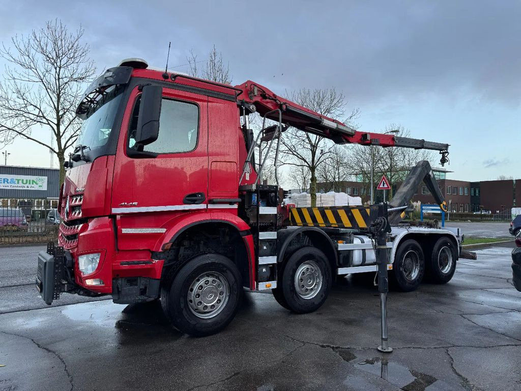 Mercedes-Benz Arocs 4145 8X4 - HMF 2243-Z2 CRANE + REMOTE + HY - شاحنة ذات الخطاف, شاحنة كرين: صور 1 Mercedes-Benz Arocs 4145 8X4 - HMF 2243-Z2 CRANE + REMOTE + HY - شاحنة ذات الخطاف, شاحنة كرين: صور 1