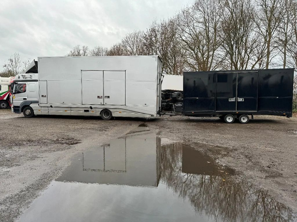 شاحنة نقل سيارات شاحنة Mercedes-Benz Atego 1224 4X2 MOETEFINDT + MOETEFINDT HANGER +: صور 6