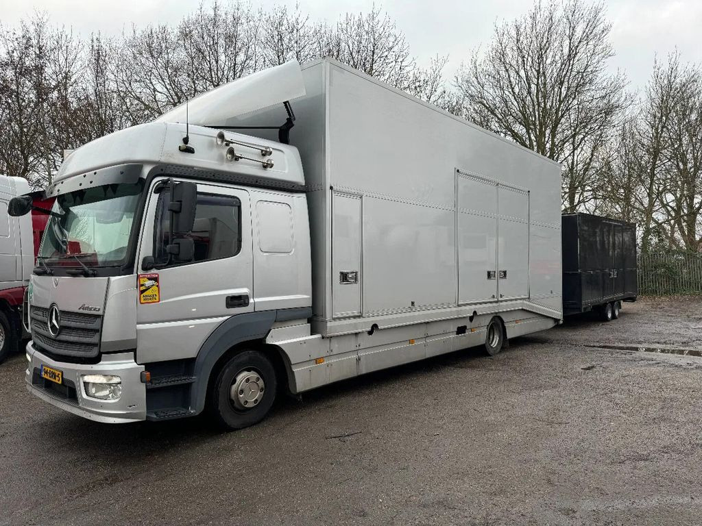Mercedes-Benz Atego 1224 4X2 MOETEFINDT + MOETEFINDT HANGER + - شاحنة نقل سيارات شاحنة: صور 2 Mercedes-Benz Atego 1224 4X2 MOETEFINDT + MOETEFINDT HANGER + - شاحنة نقل سيارات شاحنة: صور 2