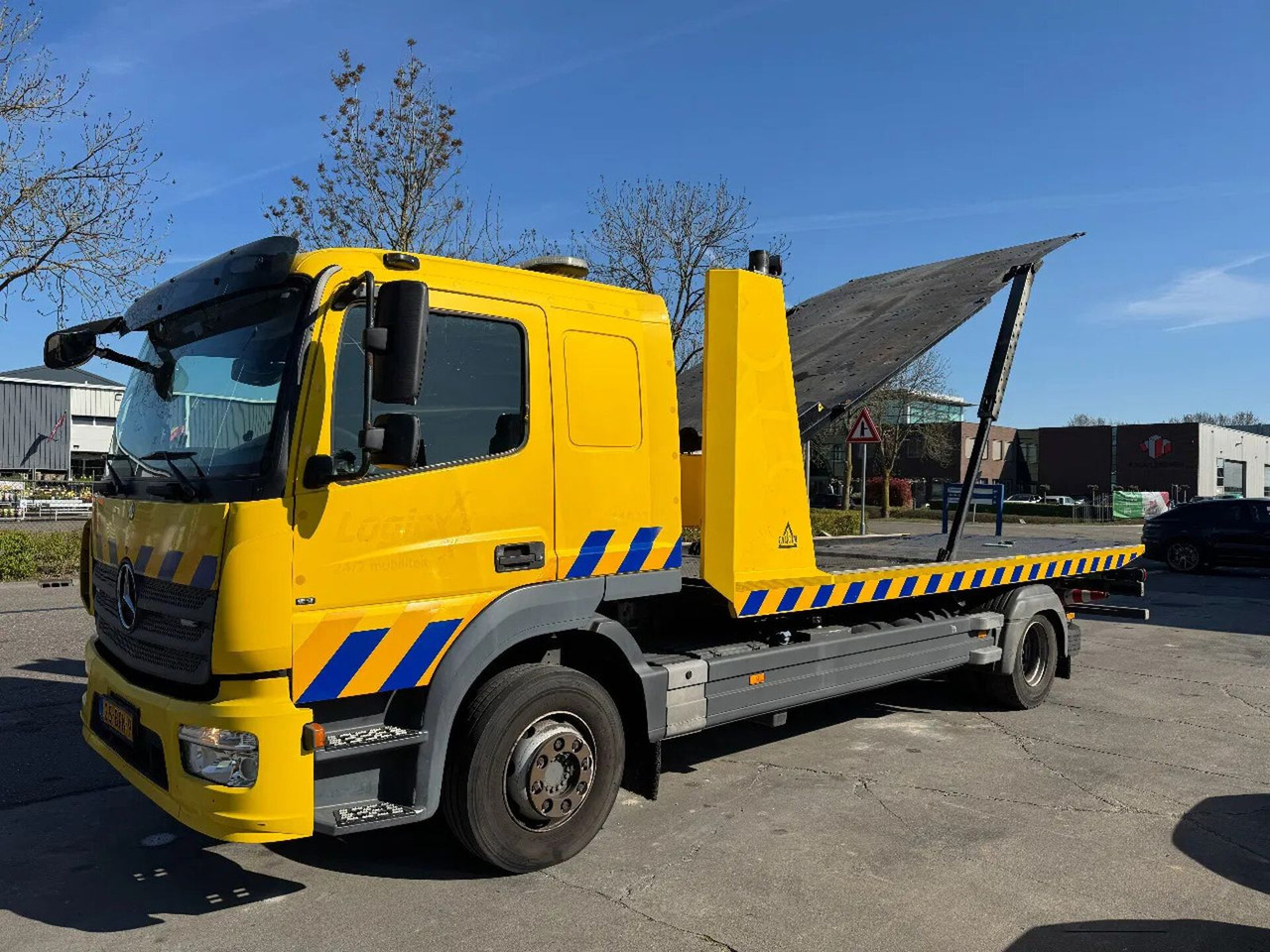 Mercedes-Benz Atego 1524 4X2 EURO 6 FALKOM DOUBLE DECK + WINCH - سيارة السحب للتصليح: صور 1 Mercedes-Benz Atego 1524 4X2 EURO 6 FALKOM DOUBLE DECK + WINCH - سيارة السحب للتصليح: صور 1