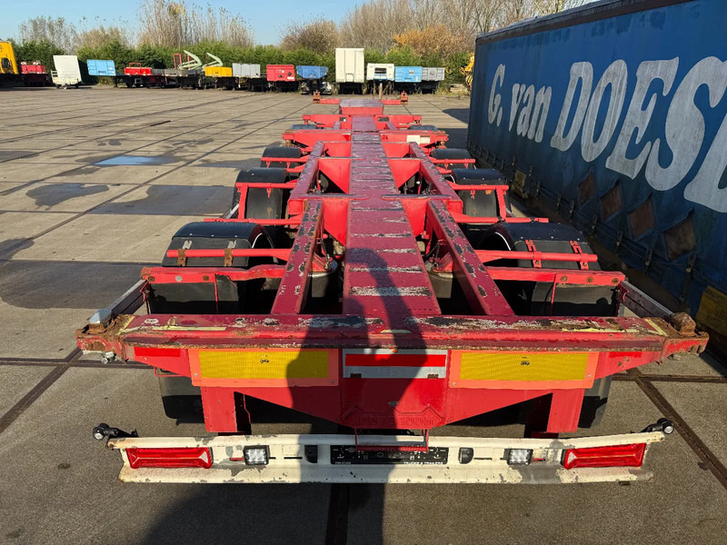 Nooteboom CT-53-04D + CT-26-01,COMBITRAILER 2x20-30-40-45ft HC, 3 X LIFT 2 X STUUR TUV TILL 08-03-2026 - شاحنات الحاويات / جسم علوي قابل للتغيير نصف مقطورة: صور 3 Nooteboom CT-53-04D + CT-26-01,COMBITRAILER 2x20-30-40-45ft HC, 3 X LIFT 2 X STUUR TUV TILL 08-03-2026 - شاحنات الحاويات / جسم علوي قابل للتغيير نصف مقطورة: صور 3