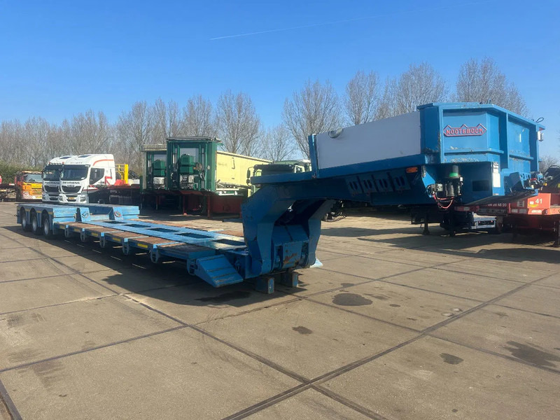 Nooteboom EURO 54-03 3 AXLE STEERING, EXTENDABLE - عربة مسطحة منخفضة نصف مقطورة: صور 3 Nooteboom EURO 54-03 3 AXLE STEERING, EXTENDABLE - عربة مسطحة منخفضة نصف مقطورة: صور 3