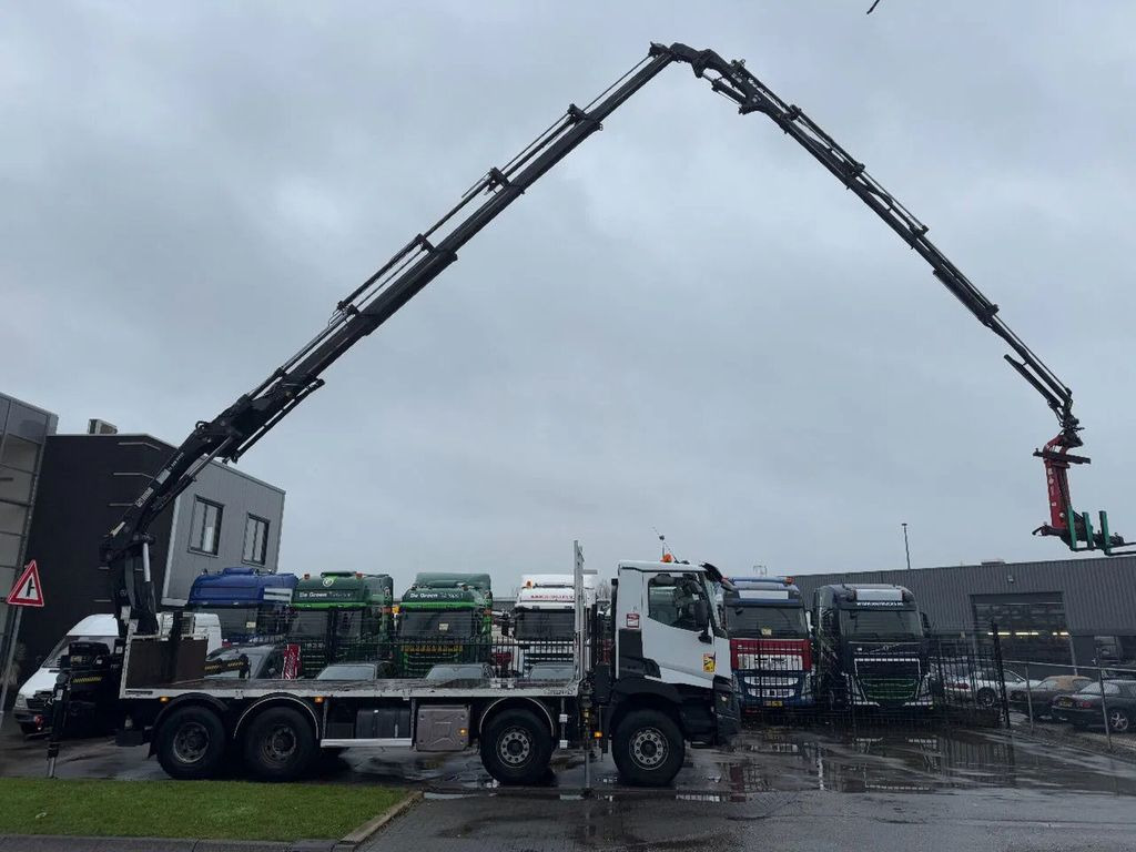 Renault C430 8X4 - EURO 6 + HIAB 288 E-5 + JIB 70X-4 + R - شاحنة كرين, شاحنات مسطحة: صور 1 Renault C430 8X4 - EURO 6 + HIAB 288 E-5 + JIB 70X-4 + R - شاحنة كرين, شاحنات مسطحة: صور 1