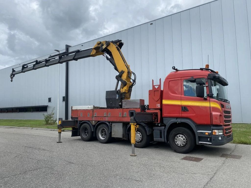 Scania G480 8X4 + EFFER 1250 6S + REMOTE + WINCH - 6+3 - شاحنة كرين: صور 1 Scania G480 8X4 + EFFER 1250 6S + REMOTE + WINCH - 6+3 - شاحنة كرين: صور 1