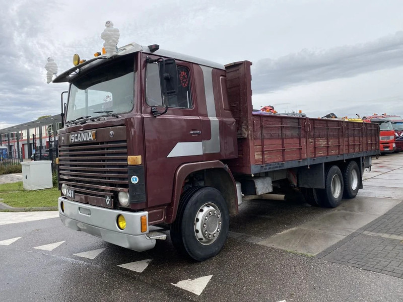 Scania LB141 V8 141 V8 - 6X2 - BOX 7,35 METER - شاحنات مسطحة: صور 1 Scania LB141 V8 141 V8 - 6X2 - BOX 7,35 METER - شاحنات مسطحة: صور 1