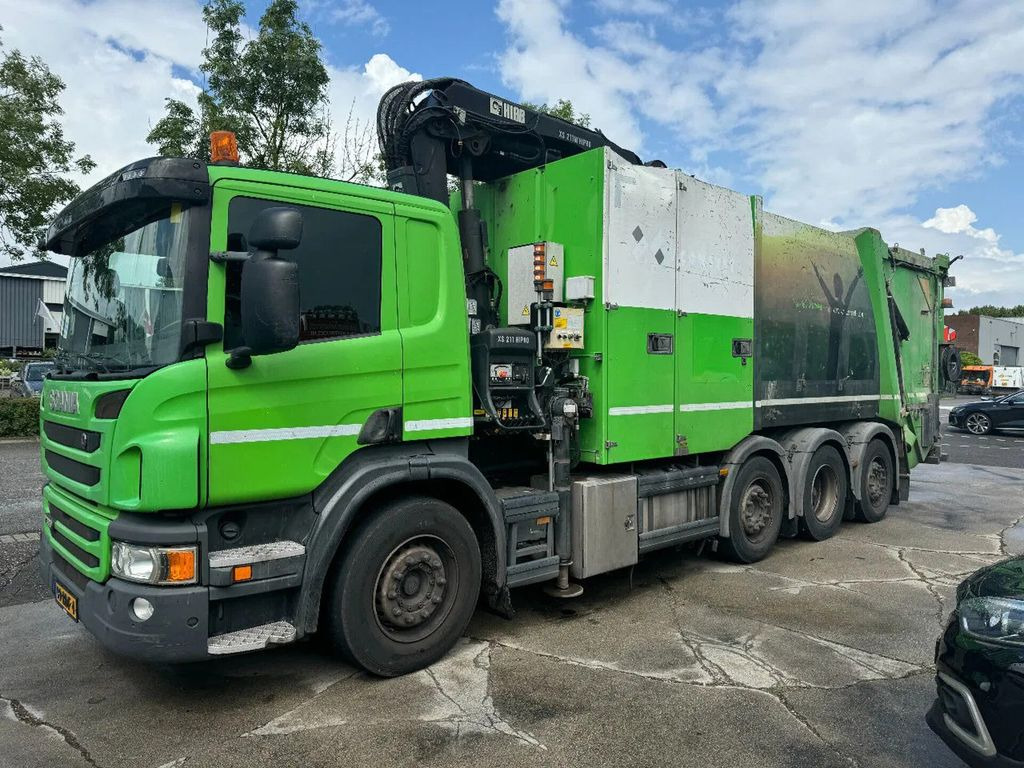 Scania P360 8X2 - HIAB 211BW-3 + FAUN VARIOPRESS - ONLY - شاحنة كرين, شاحنة القمامة: صور 3 Scania P360 8X2 - HIAB 211BW-3 + FAUN VARIOPRESS - ONLY - شاحنة كرين, شاحنة القمامة: صور 3
