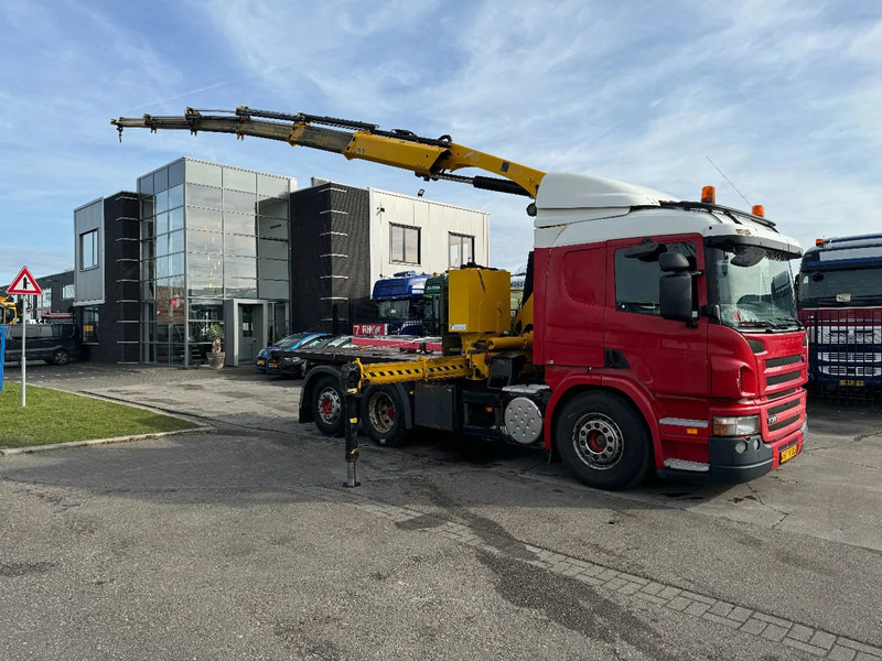 Scania P380 6X2 HIAB 288 + REMOTE CONTROL + PLATEAU - شاحنة كرين: صور 2 Scania P380 6X2 HIAB 288 + REMOTE CONTROL + PLATEAU - شاحنة كرين: صور 2