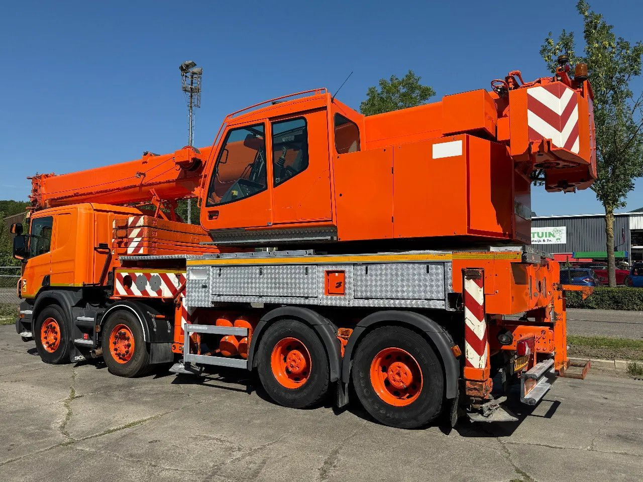 Scania P380 8X4 + FAUN HK40 + FLYJIB + BALLASTBL. 6,9 T - شاحنة كرين: صور 4 Scania P380 8X4 + FAUN HK40 + FLYJIB + BALLASTBL. 6,9 T - شاحنة كرين: صور 4