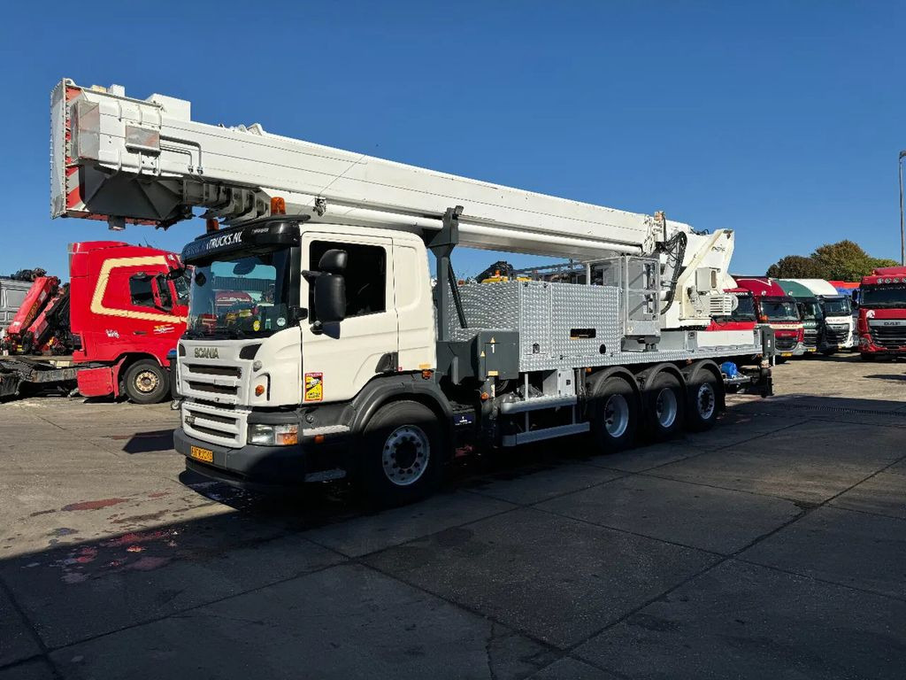مصاعد الازدهار محمولة على شاحنة Scania P400 8X4 MULTITEL J360 60METER EURO 5: صور 10