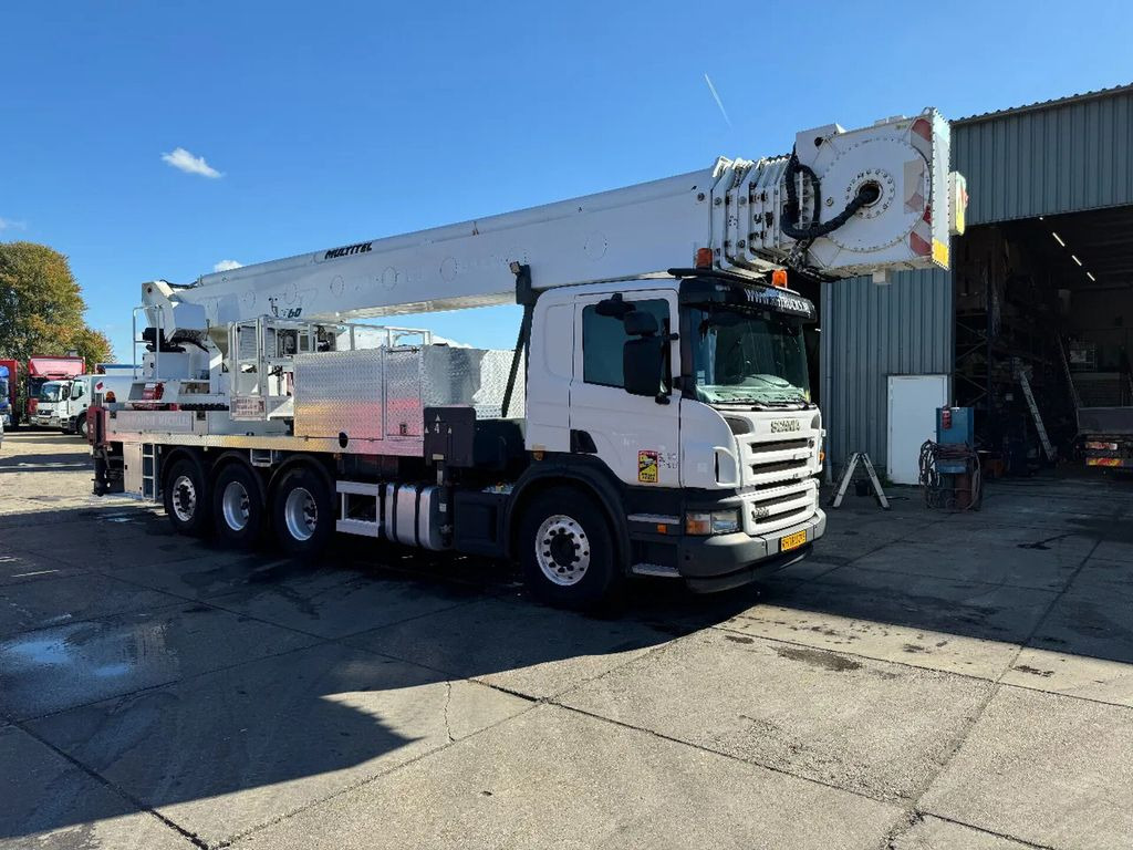 مصاعد الازدهار محمولة على شاحنة Scania P400 8X4 MULTITEL J360 60METER EURO 5: صور 8