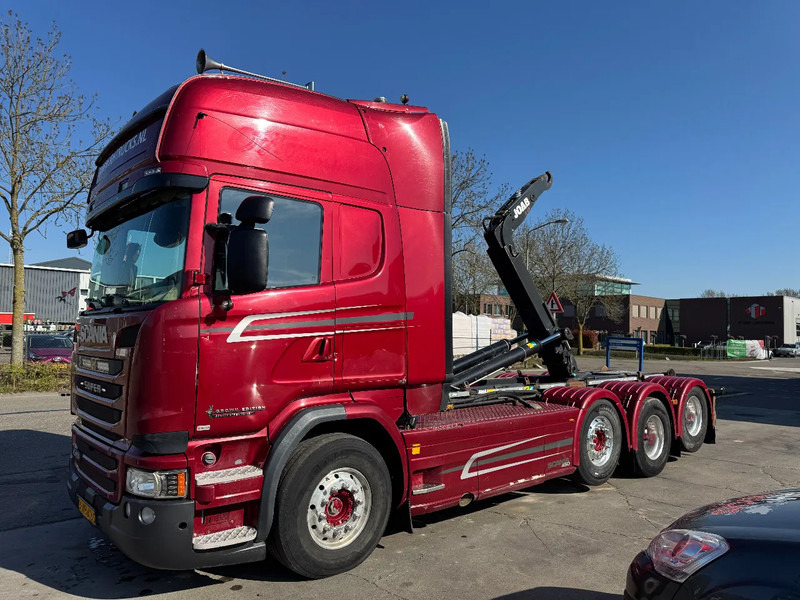Scania R450 8X2 - EURO 6 + JOAB 24T HOOKLIFT + LIFT/STEERING AXLE - شاحنة ذات الخطاف: صور 1 Scania R450 8X2 - EURO 6 + JOAB 24T HOOKLIFT + LIFT/STEERING AXLE - شاحنة ذات الخطاف: صور 1