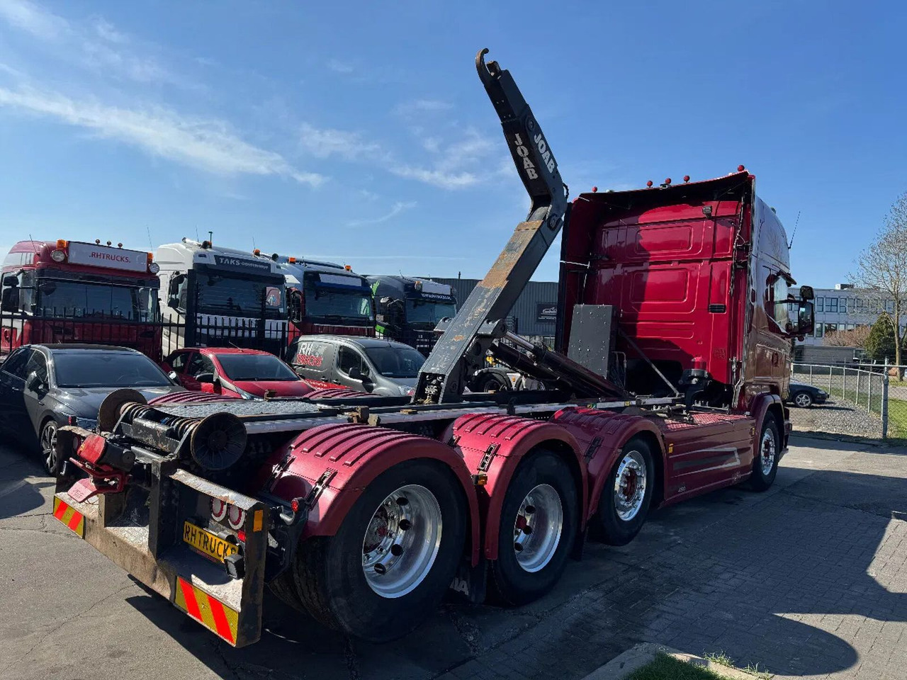 Scania R450 8X2 - EURO 6 + JOAB 24T HOOKLIFT + LIFT/STE - شاحنة ذات الخطاف: صور 3 Scania R450 8X2 - EURO 6 + JOAB 24T HOOKLIFT + LIFT/STE - شاحنة ذات الخطاف: صور 3