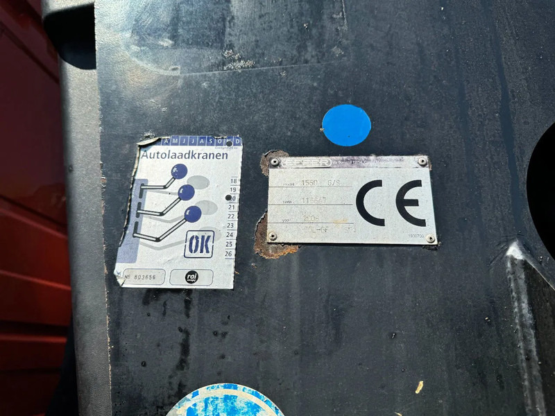 شاحنة جرار Scania R560 V8 8X2 + EFFER CRANE 1550 6S + FLYJIP 6XHYDR + REMOTE + WINCH: صور 14 شاحنة جرار Scania R560 V8 8X2 + EFFER CRANE 1550 6S + FLYJIP 6XHYDR + REMOTE + WINCH: صور 14