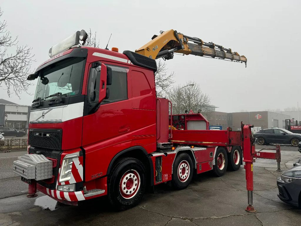Volvo FH 500 8X4 - EURO 6 + HIAB 622 + REMOTE CONTROL - شاحنة جرار: صور 2 Volvo FH 500 8X4 - EURO 6 + HIAB 622 + REMOTE CONTROL - شاحنة جرار: صور 2