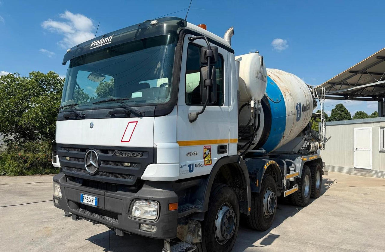 Autobetoniera Mercedes Actros 4141 - شاحنة خلاطة خرسانة: صور 2 Autobetoniera Mercedes Actros 4141 - شاحنة خلاطة خرسانة: صور 2