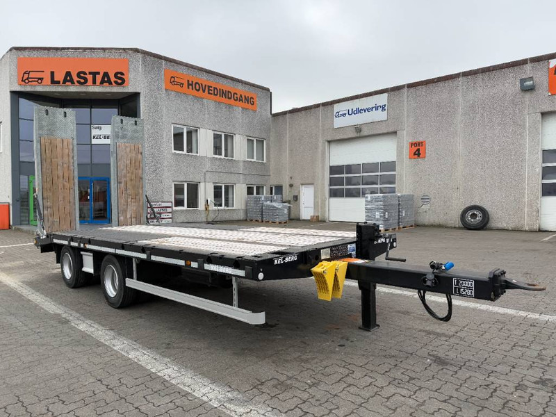KEL-BERG Machinetrailer/Maskintrailer/Maschinenanhänger - عربة مسطحة منخفضة مقطورة: صور 1 KEL-BERG Machinetrailer/Maskintrailer/Maschinenanhänger - عربة مسطحة منخفضة مقطورة: صور 1