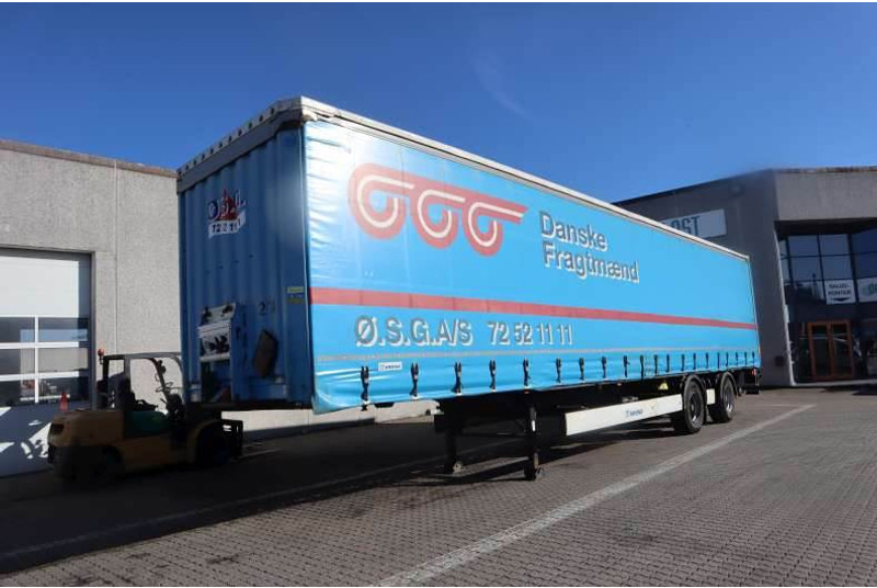 Krone 34 pl. Curtainsider/Planenauflieger/Gardintrailer - نصف مقطورة: صور 1 Krone 34 pl. Curtainsider/Planenauflieger/Gardintrailer - نصف مقطورة: صور 1