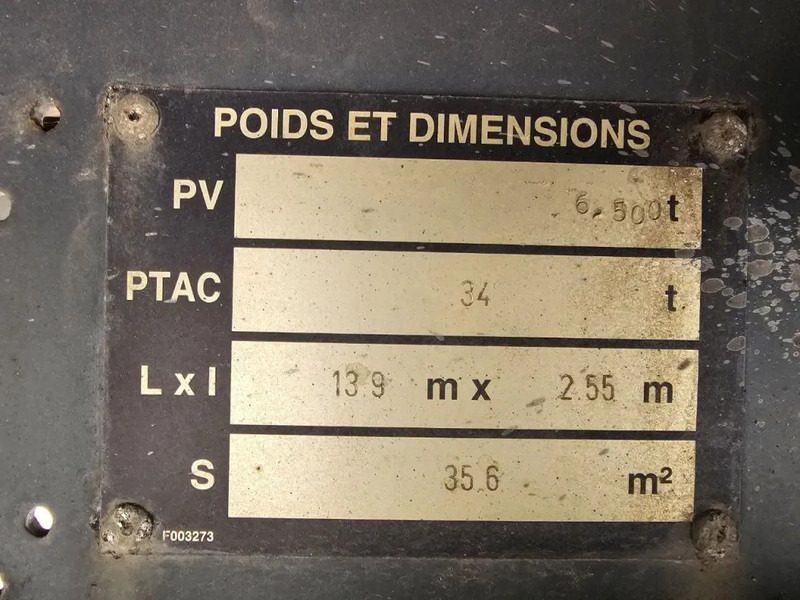نصف مقطورة مسطحة General Trailer SMB - DISC: صور 11