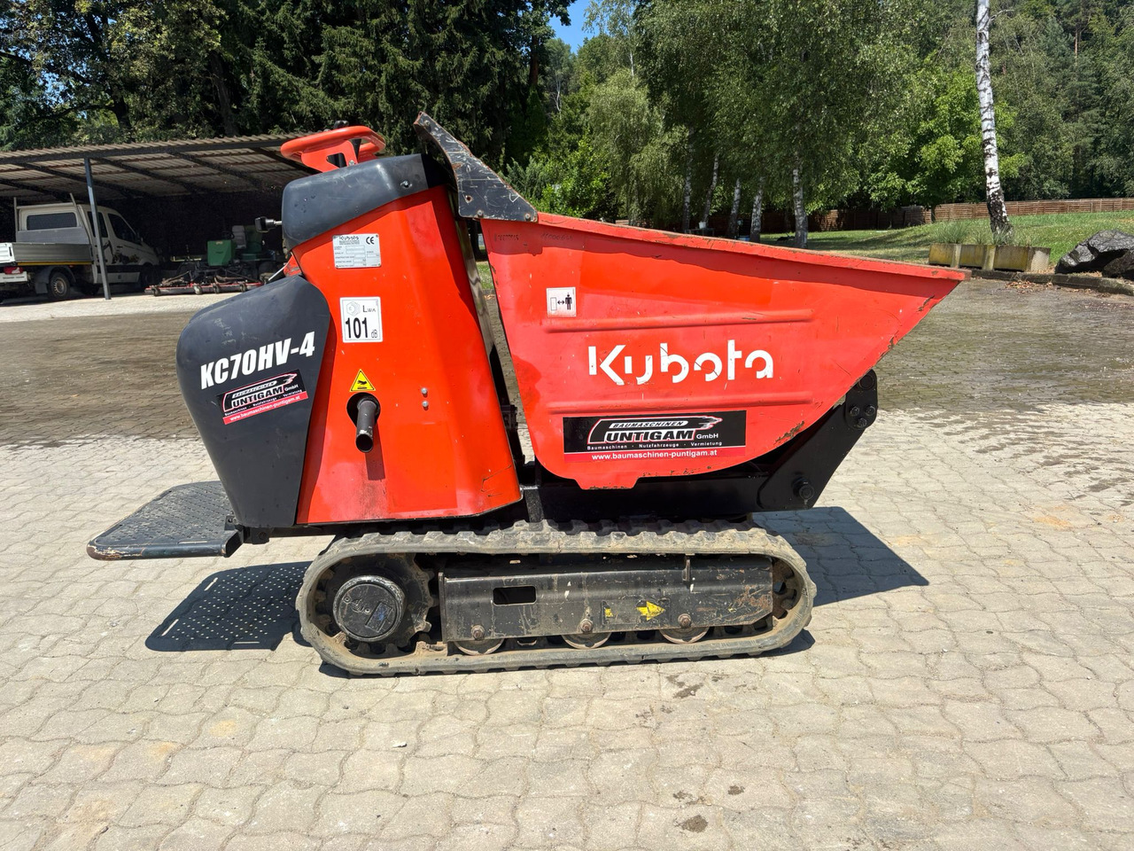 KUBOTA KC 70 - شاحنة قلابة صغيرة: صور 1 KUBOTA KC 70 - شاحنة قلابة صغيرة: صور 1