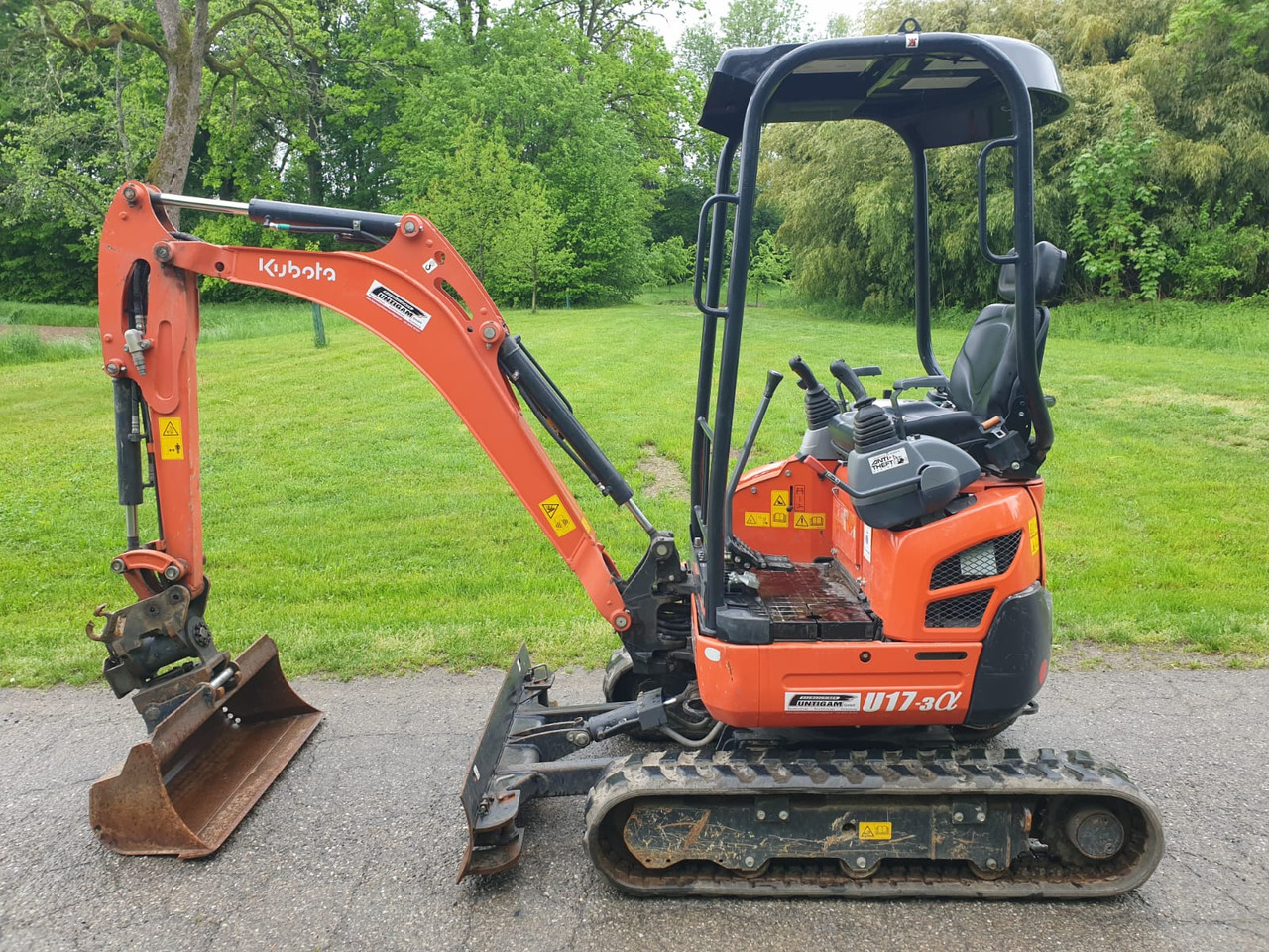 KUBOTA U 17-3a - حفارة مصغرة: صور 1 KUBOTA U 17-3a - حفارة مصغرة: صور 1