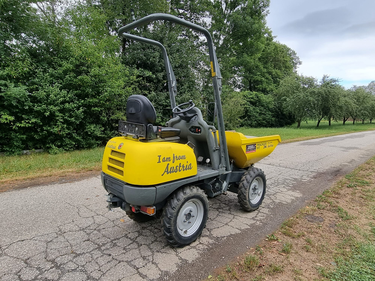 شاحنة قلابة صغيرة WACKER Neuson 1001: صور 10 شاحنة قلابة صغيرة WACKER Neuson 1001: صور 10