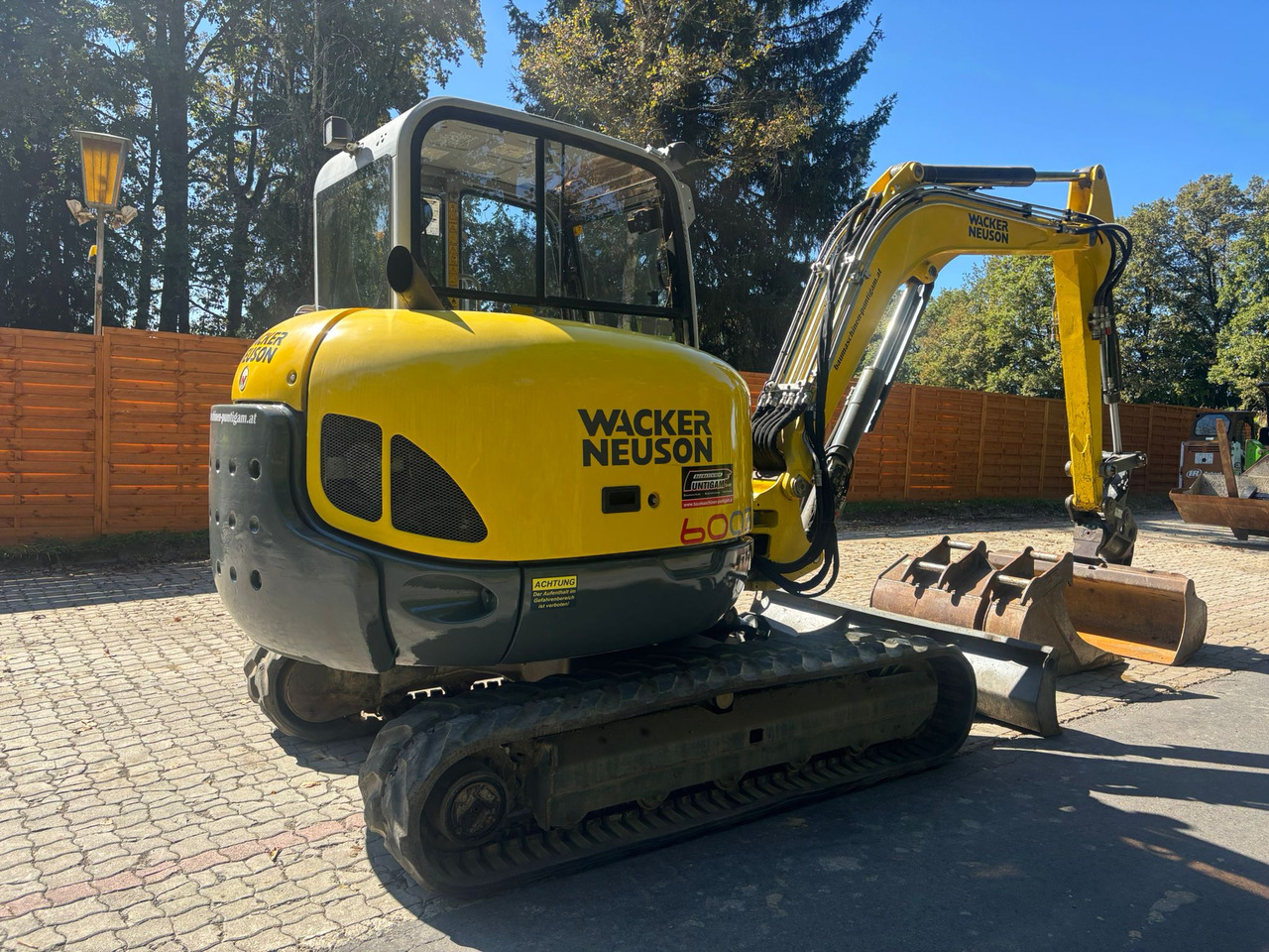 WACKER Neuson 6003 - حفارة مصغرة: صور 5 WACKER Neuson 6003 - حفارة مصغرة: صور 5