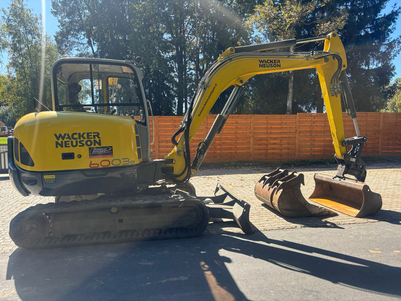 WACKER Neuson 6003 - حفارة مصغرة: صور 2 WACKER Neuson 6003 - حفارة مصغرة: صور 2